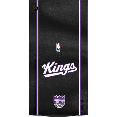 NBA Sacramento Kings Jersey XBox Series X Digital Edition Console Skin